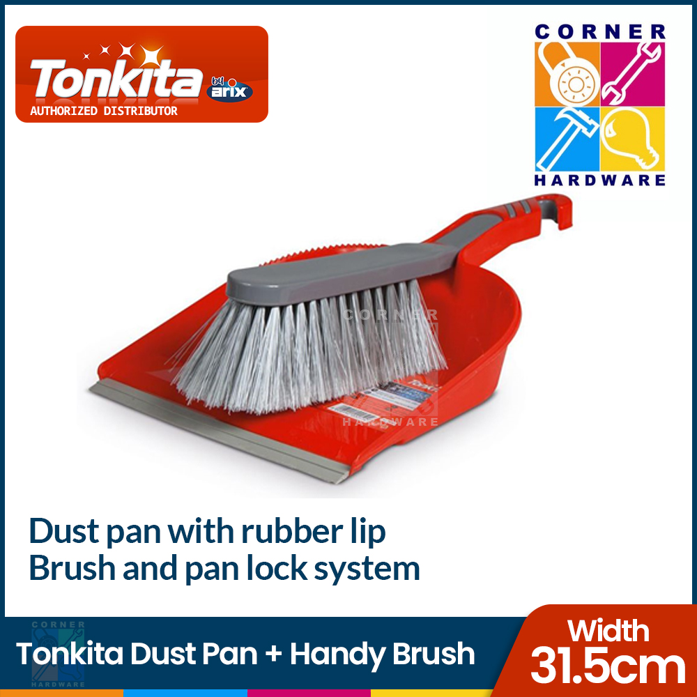 Image of TONKITA Handy Brush with Dust Pan Set