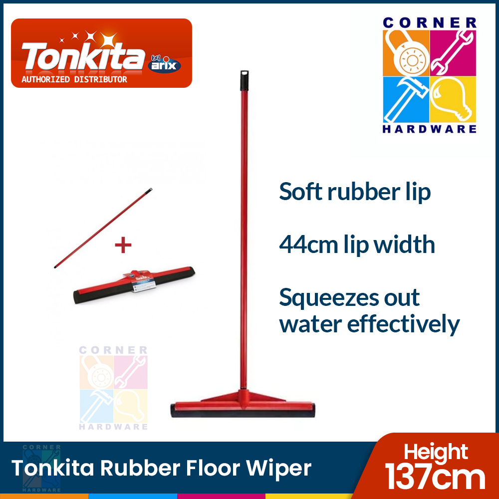 Image of TONKITA Rubber Floor Wiper with Handle