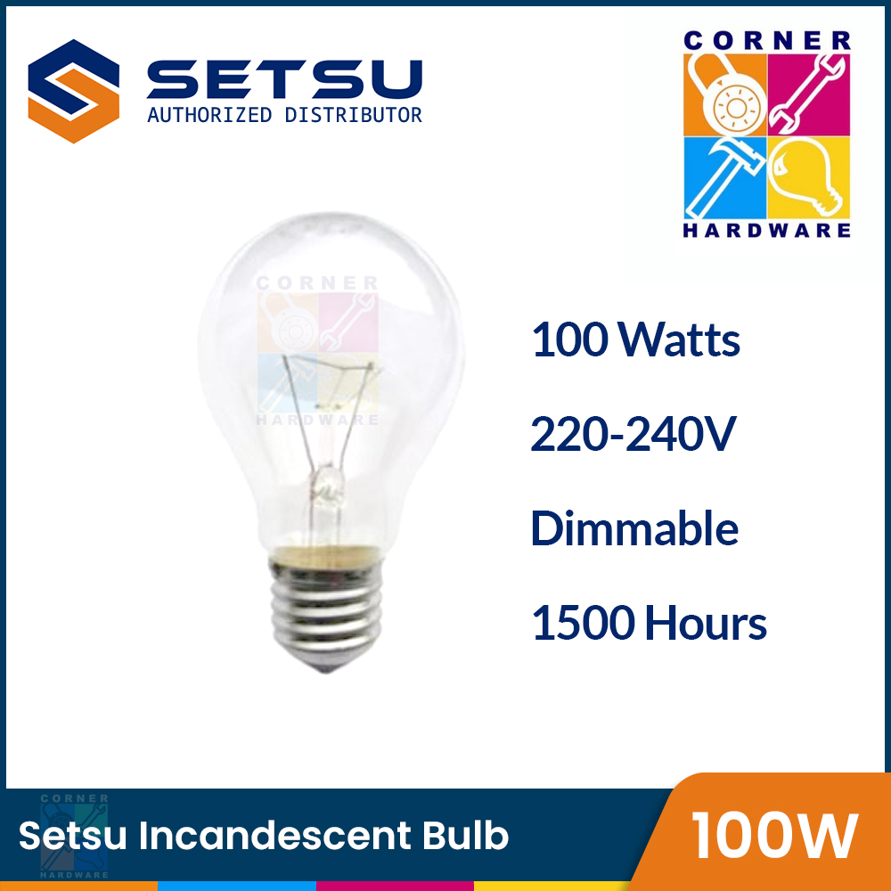Image of SETSU Incandescent Bulbs 100w.