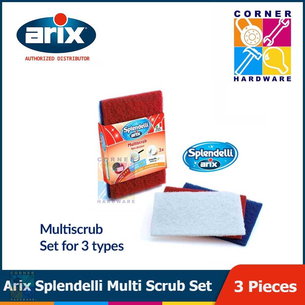 Image of ARIX Multi - Scrub Scouring Pad 3 pcs.