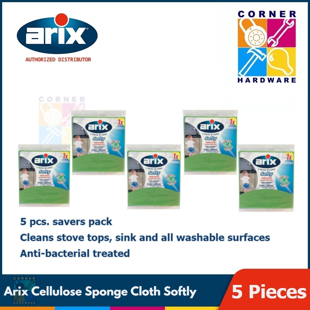 Image of ARIX Cellulose Sponge Cloth (New Softy) 5pcs.
