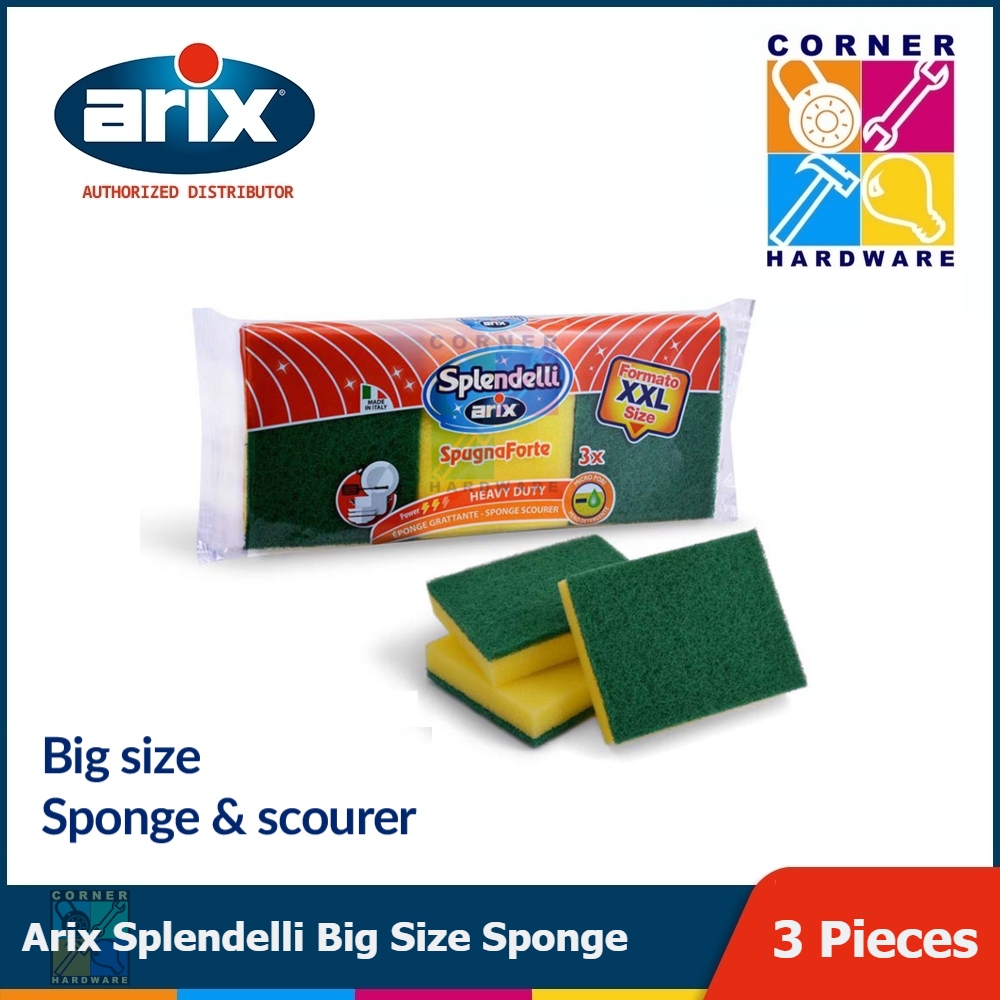 Image of ARIX Synthetic Sponge Scourer 3pcs. Large