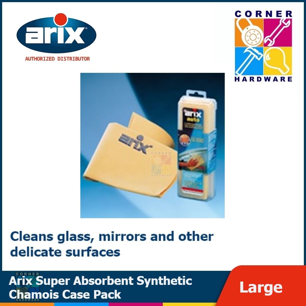 Image of ARIX Super Absorbent Synthetic Chamois Case Pack Large