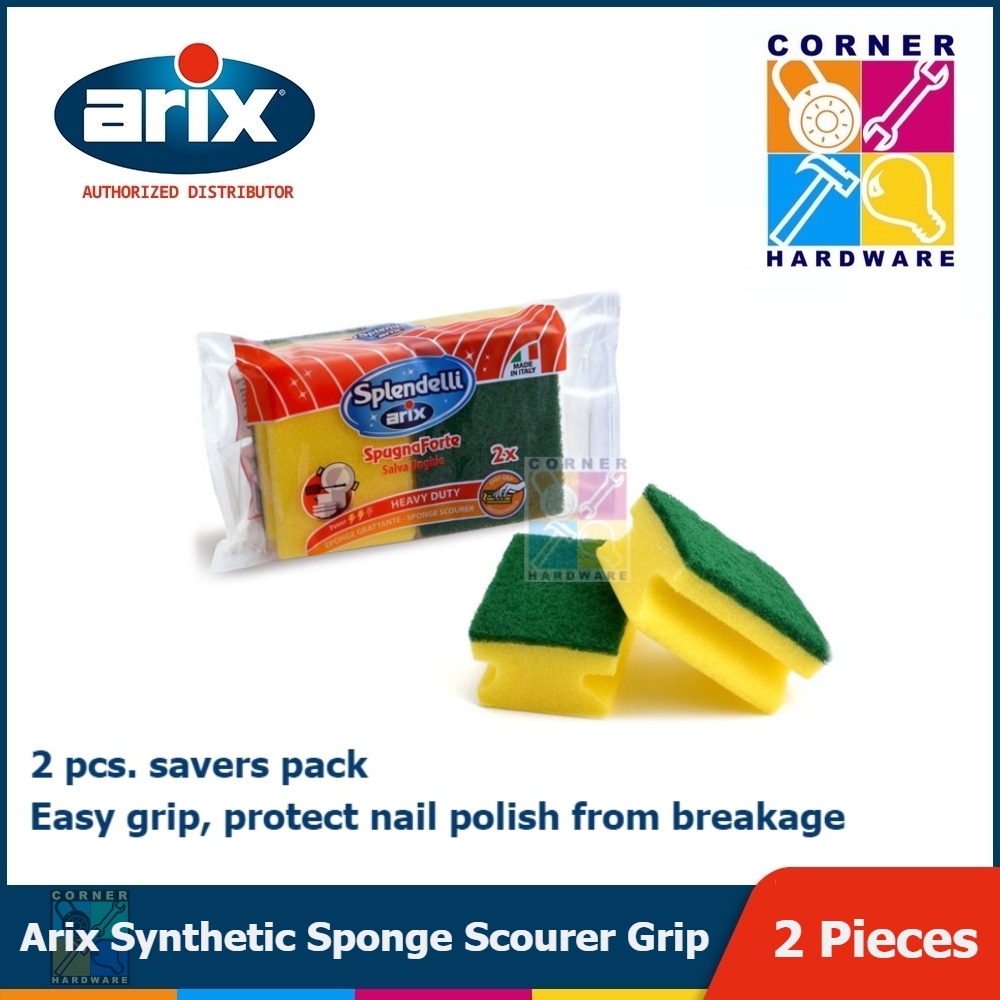 Image of ARIX Synthetic Sponge Scourer Grip 2pcs.