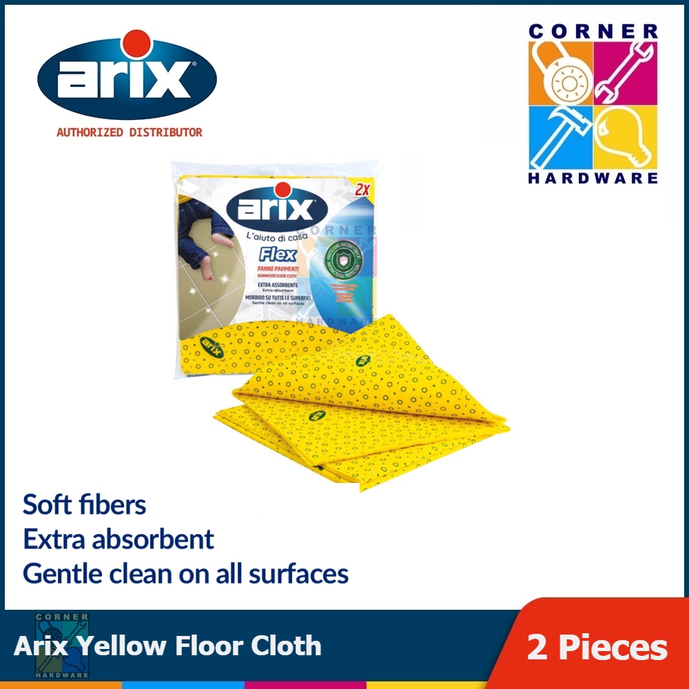 Image of ARIX Yellow Floor Cloth 2pcs.