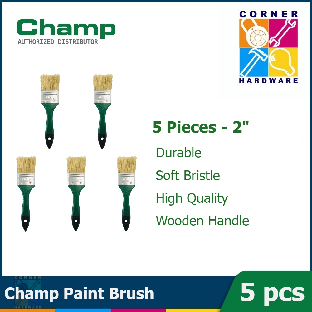 Image of CHAMP Paint Brushes 5 pcs 2 inches