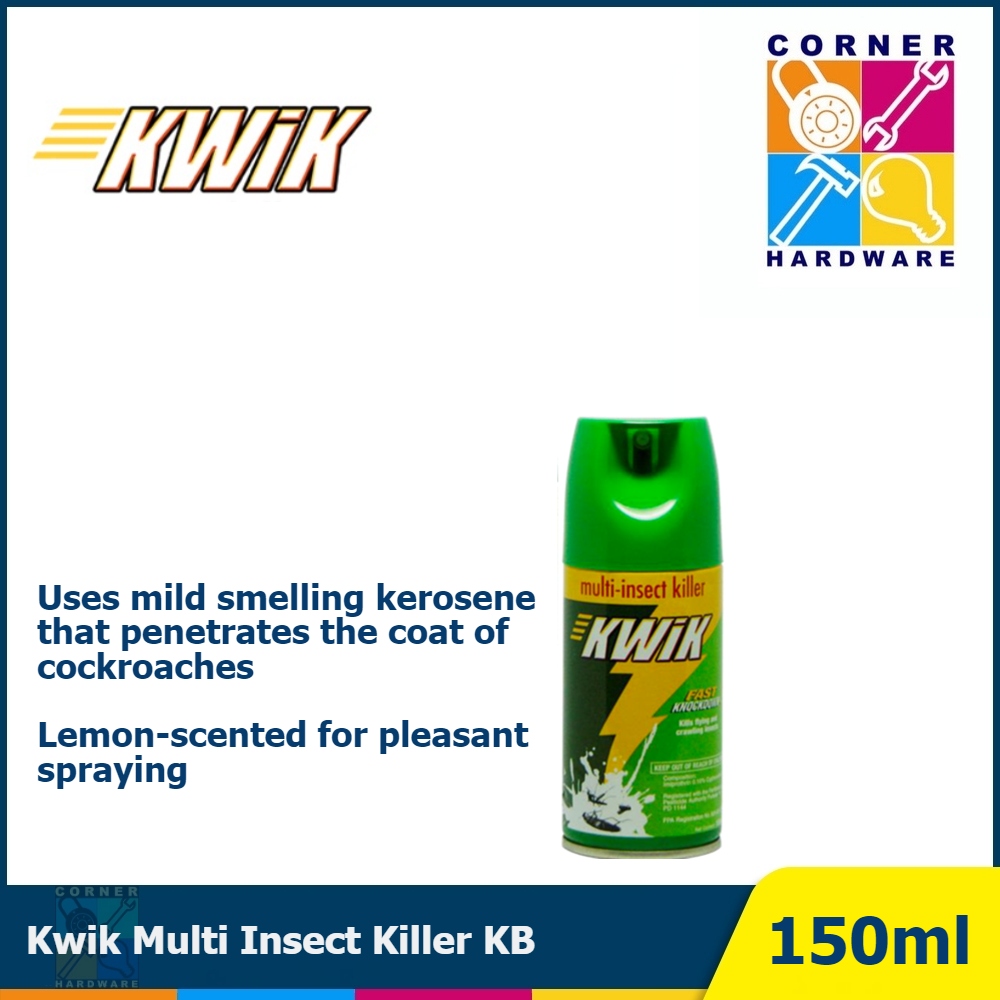 Image of KWIK Multi Insect Killer KB "B4L" 150ml. – 4oz.