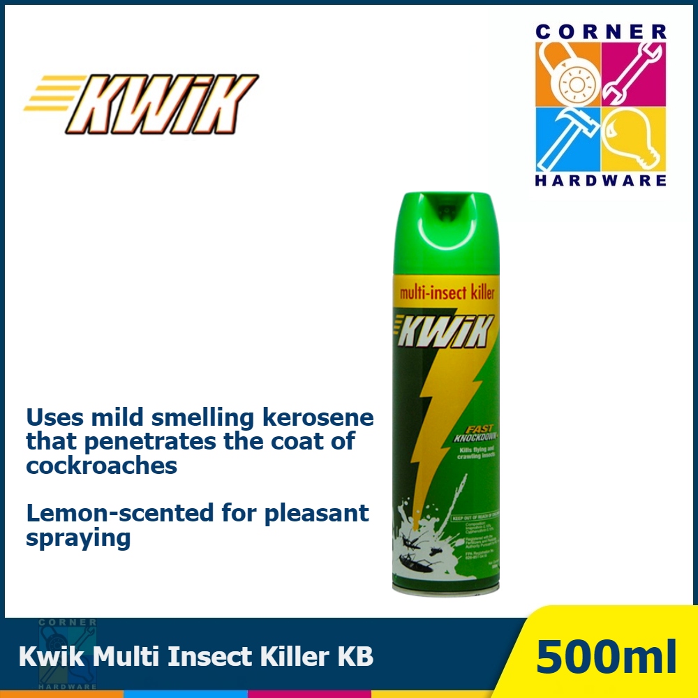 Image of KWIK Multi Insect Killer KB "B4L" 500ml. – 210oz.