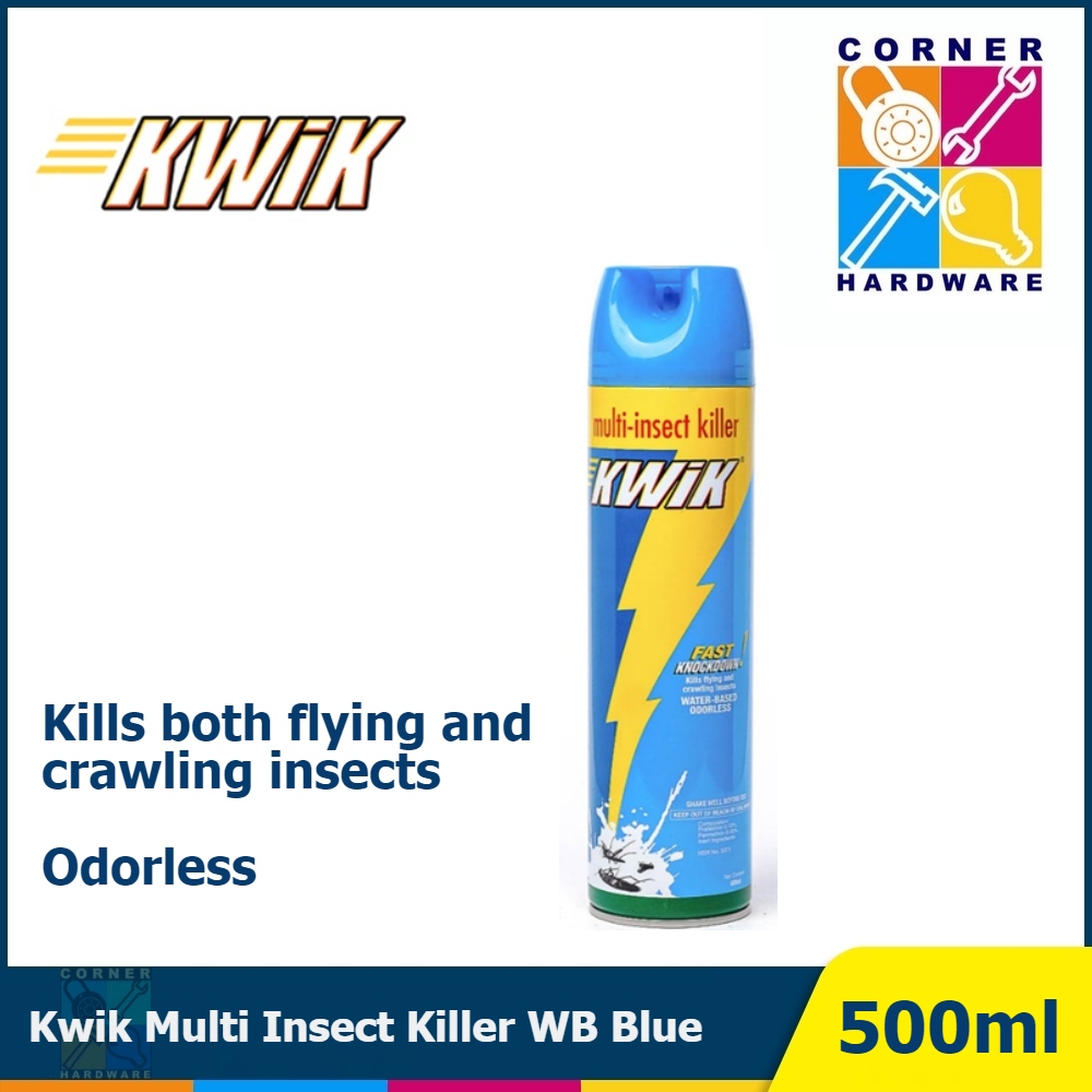 Image of KWIK Multi Insect Killer WB Blue 500ml.