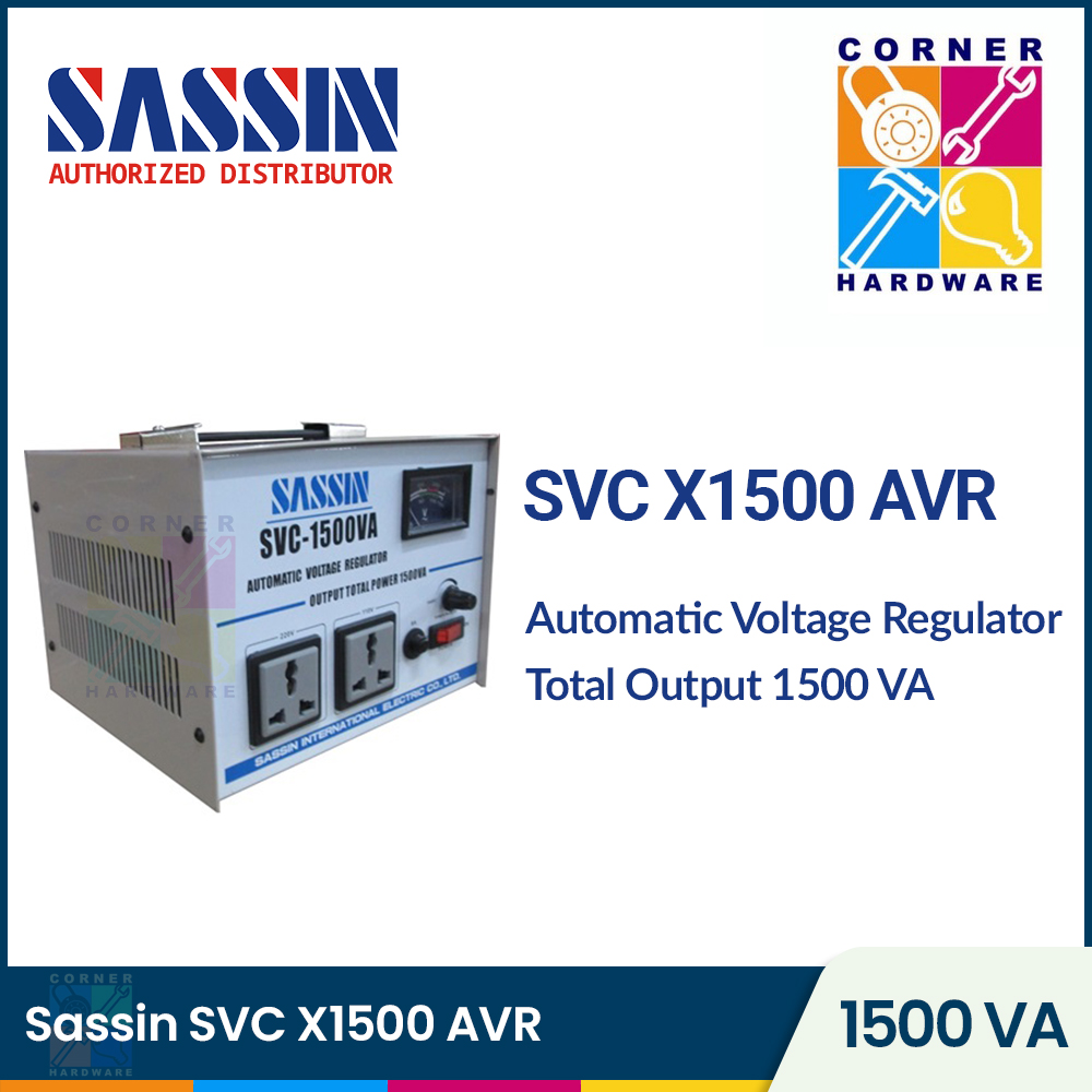 Image of Sassin AVR SVC-X1500/1.5KVA