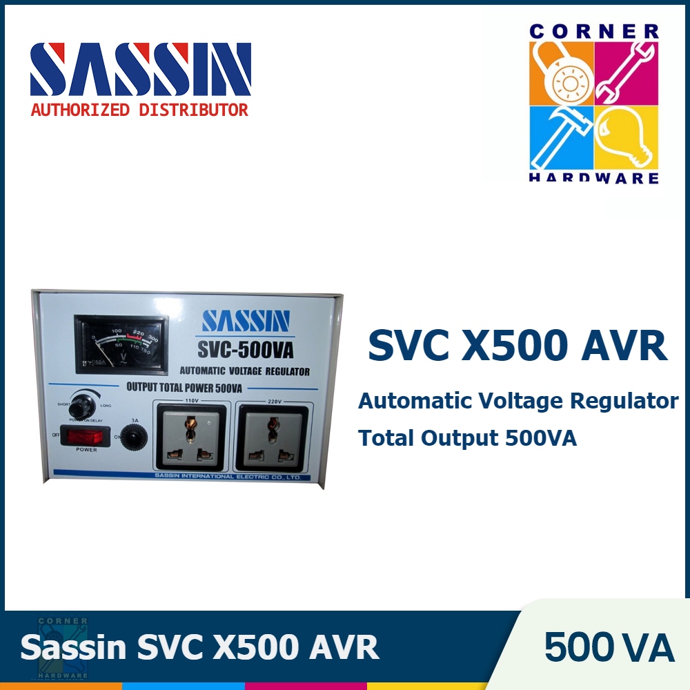 Image of Sassin AVR SVC-X500/0.5KVA