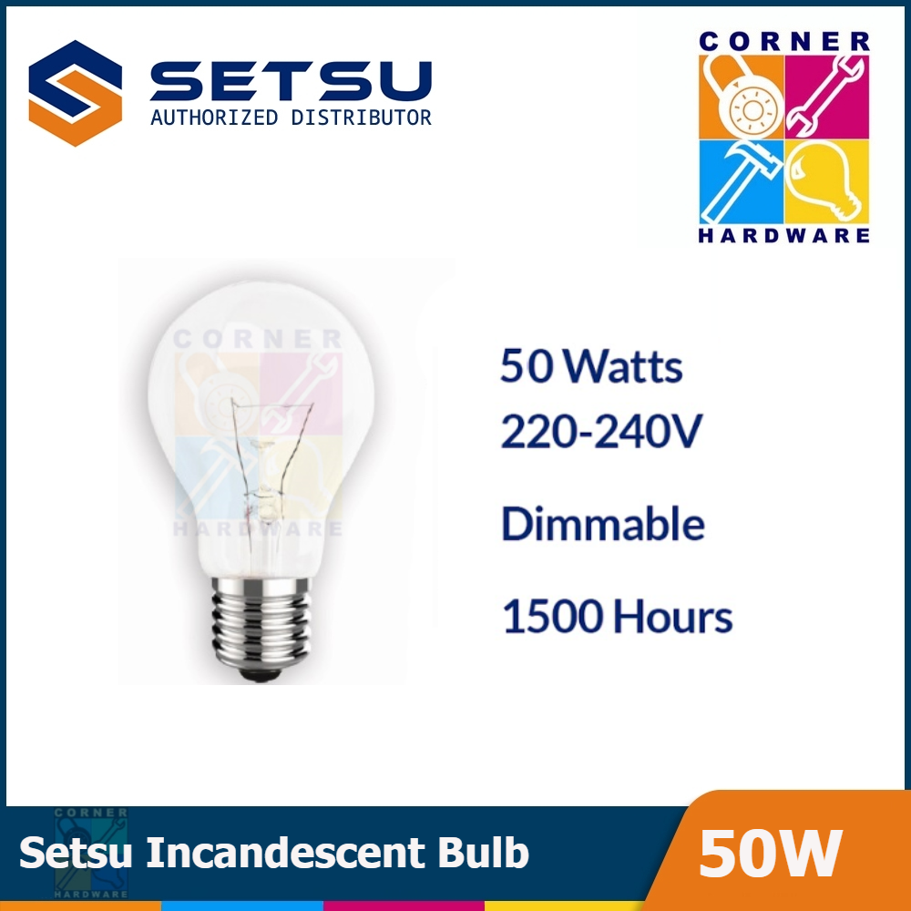Image of SETSU Incandescent Bulb 50W