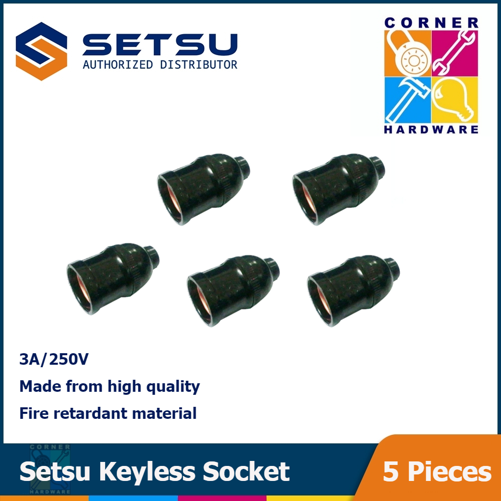 Image of SETSU Keyless Socket E27 5pcs.