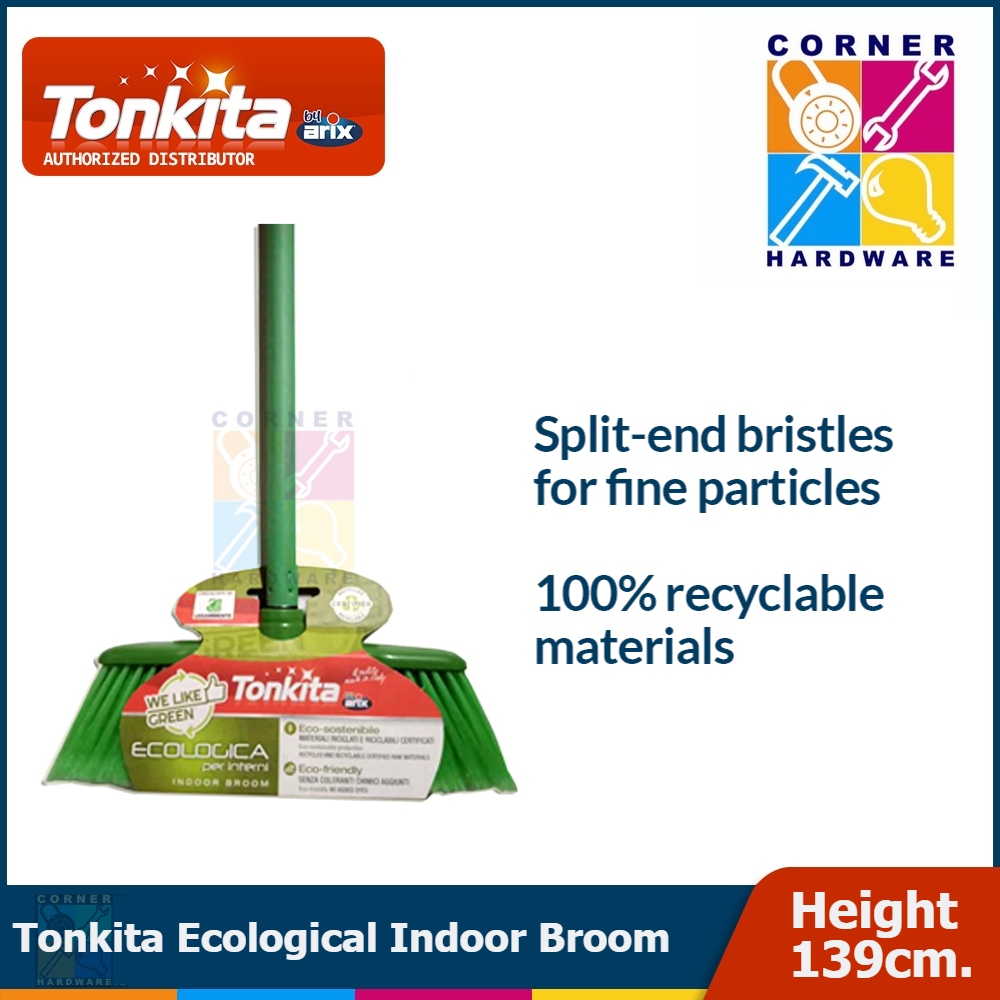 Image of TONKITA Ecologica Indoor Broom with Handle