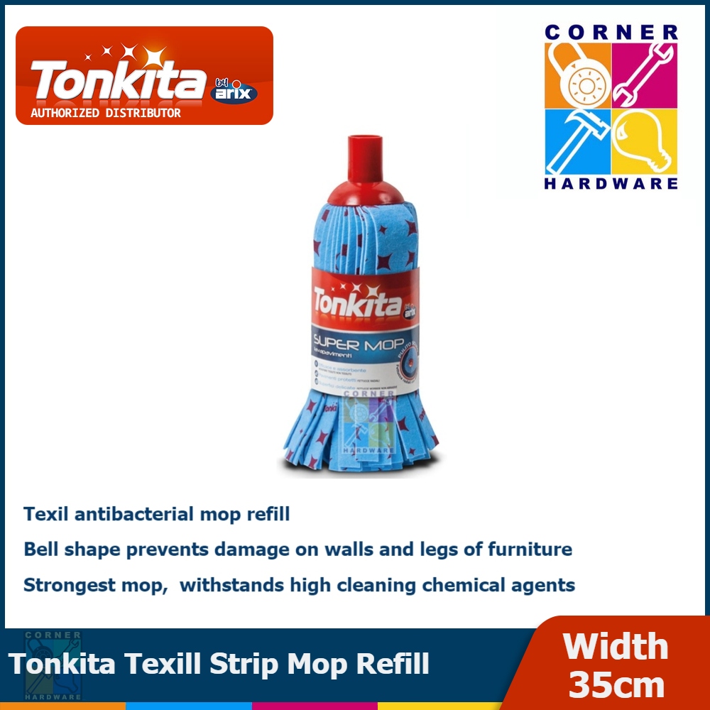 Image of TONKITA Texil Strip Mop Refill